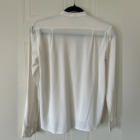 HELMUT LANG The Shrunken Button Blouse - Picture 10 of 13